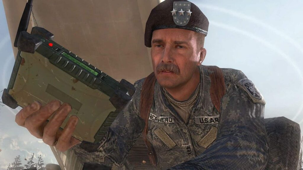 Call of Duty Modern Warfare 2 Shepherd recupera modulo informazioni