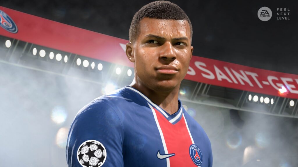 Kylian Mbappé, presente in FIFA 23