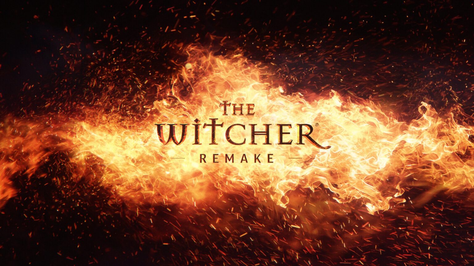 un'immagine rilasciata da CDPR per l'annuncio del remake di The Witcher