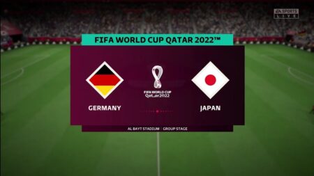 Germania-Giappone su FIFA 23