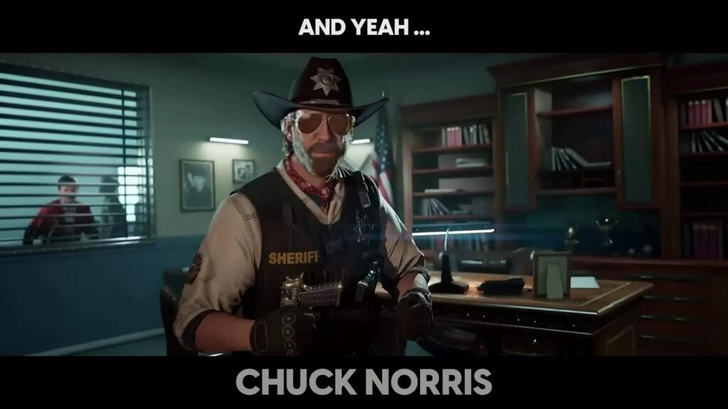 Chuck Norris Crime Boss sceriffo