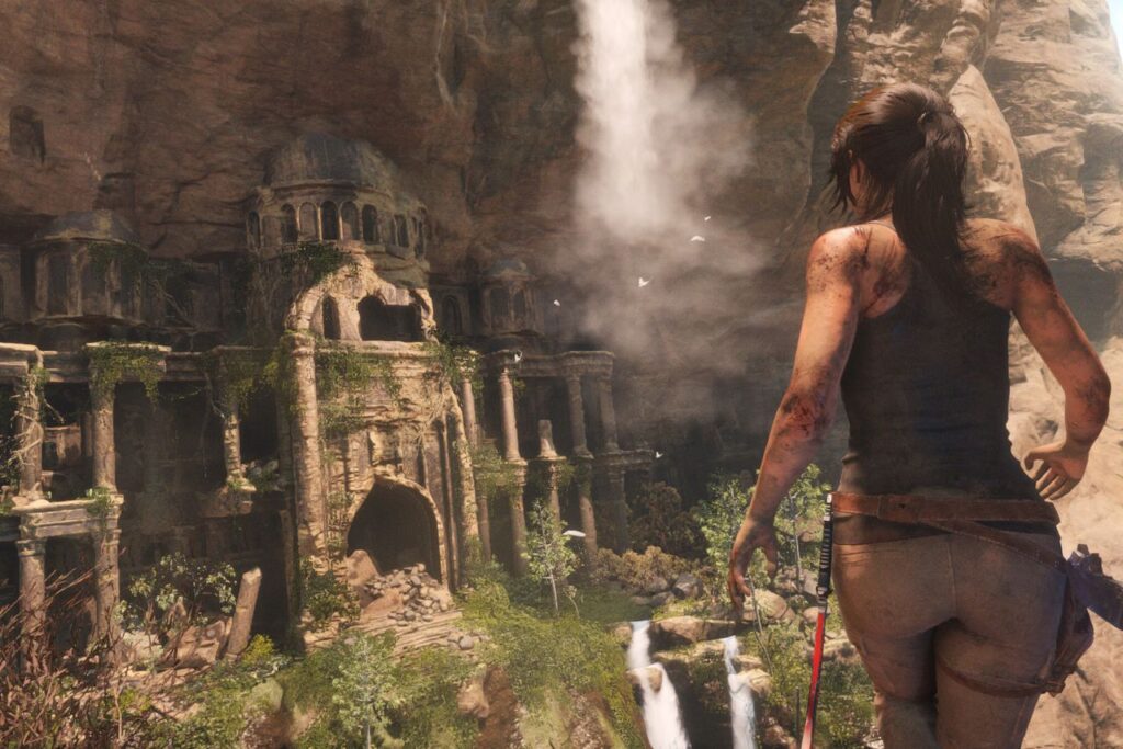 Tomb Raider Lara Croft alla scoperta di una cripta