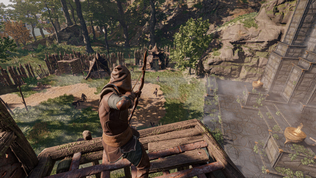 Enshrouded una schermata di gioco
