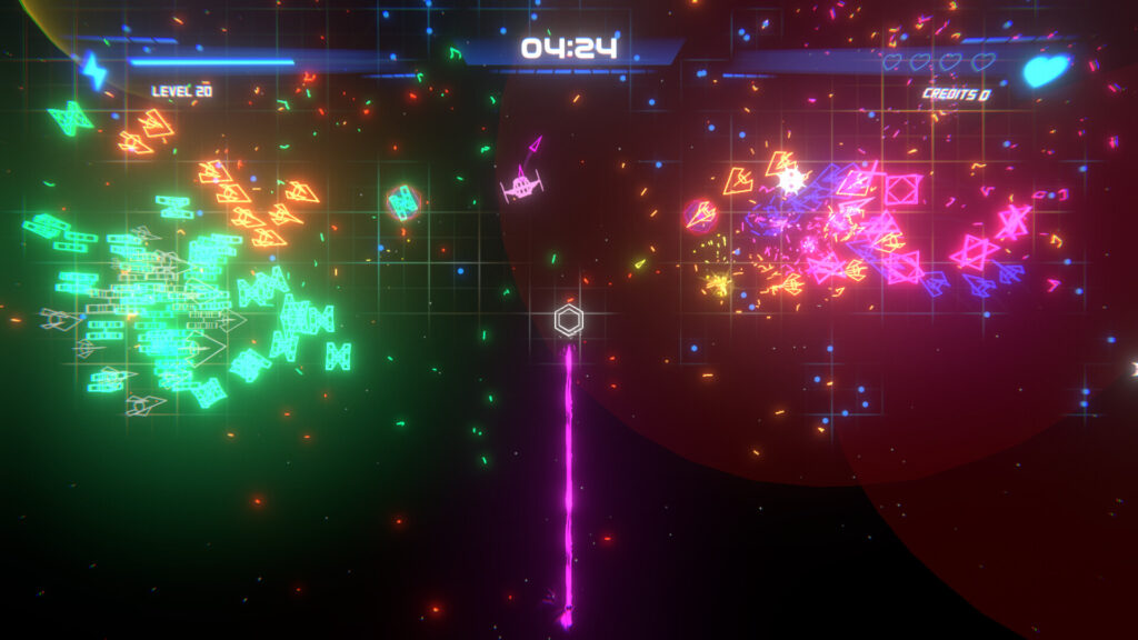 geometry survivor una sequenza di gioco
