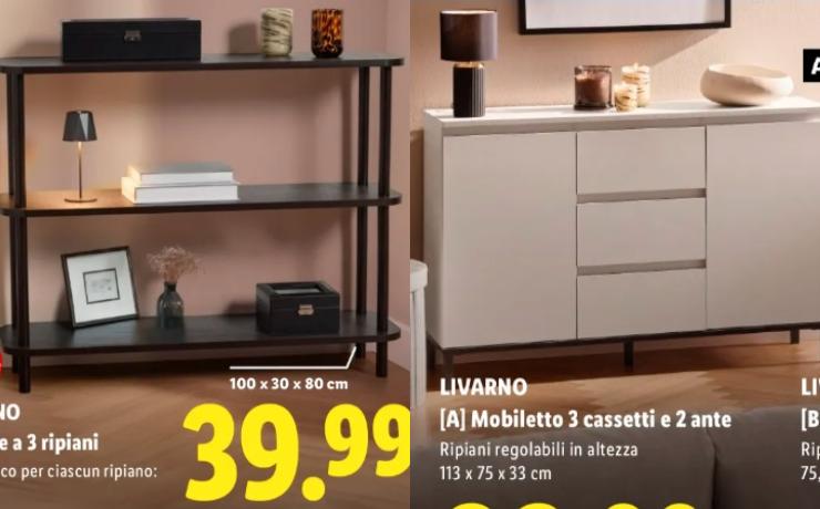 mobili volantino lidl