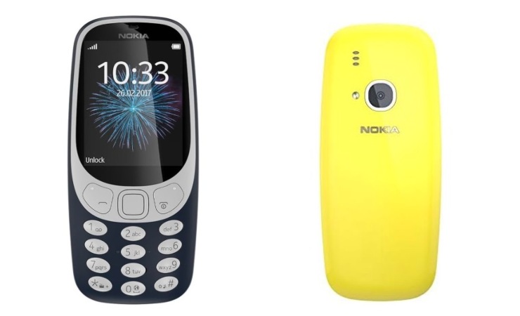 nokia 3310 nuovo nero giallo